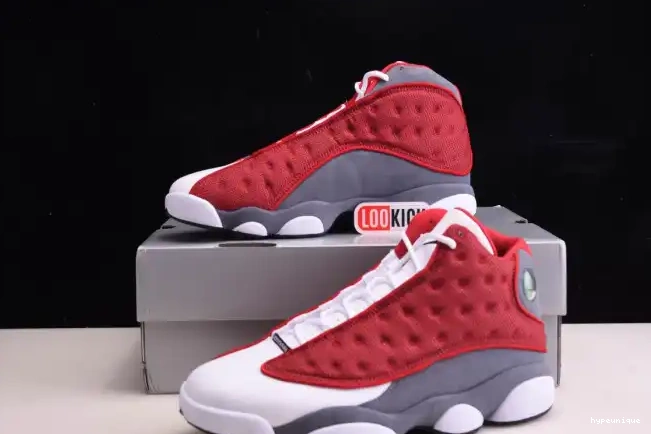HYPE Retro Jordan 414571-600 Gym 13 Red Air Flint Grey 0430